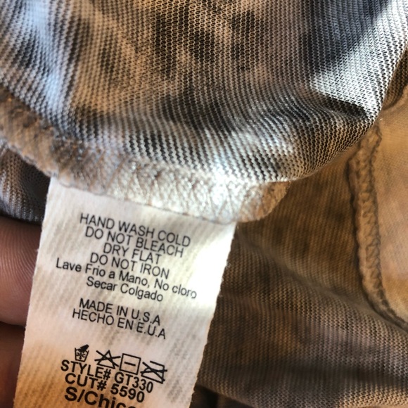 Cheetah / Leopard graphic print burnout tank - Picture 5 of 6